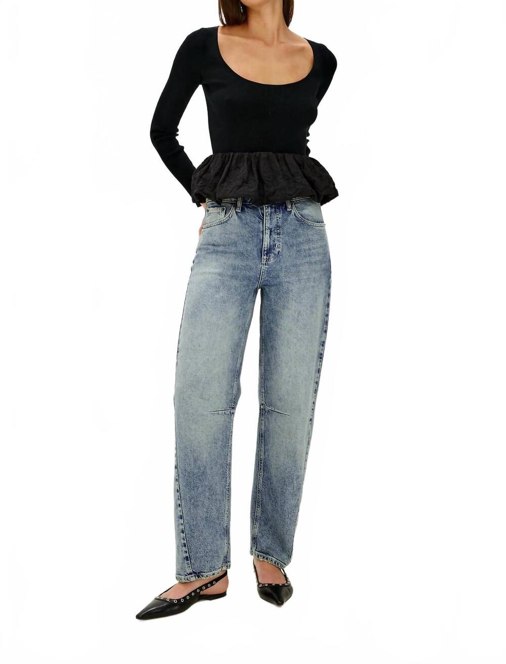 NEW RAILS samo barrel jean in desert sky